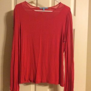 Red long sleeve